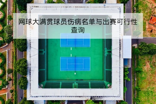 网球大满贯球员伤病名单与出赛可行性查询